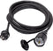 Sygonix SY-5044438 Stroom Verlengkabel 16 A Zwart 3.00 m H07RN-F 3G 1,5 mm²