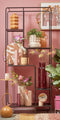Mica Decorations Jules - Open kast - 5 planken - Zwart