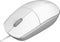 Rapoo N100 - Optische muis - 1600 dpi - Wit