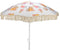 Strandparasol bloemen diameter 180 cm