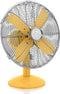 Swan - Tafelventilator – Verticaal Kantelbaar – 3 Snelheden - 12 Inch – Geel