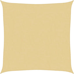 vidaXL - Zonnezeil - 3x3 - m - 100% - polyester - oxford - zandkleurig