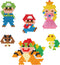 Aquabeads Super Mario Character Set- complete set 690 parels - 6 figuren maken
