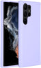 Accezz Galaxy S23 Ultra - Liquid Silicone Backcover - Schokabsorberend - Paars