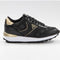 GUESS Samsin4 - Lage sneakers - Gouden details - Zwart