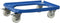 Alutec 05200 - Transportroller - Laadvermogen 250 kg - 4 zwenkwielen Ø 100 mm - Blauw