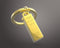 Metalmorphose sleutelhanger goudstaaf