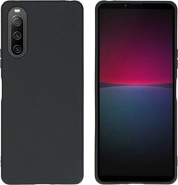 iMoshion Hoesje Geschikt voor Sony Xperia 10 V Hoesje Siliconen - iMoshion Color Backcover - Zwart