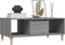 vidaXL - Salontafel - 90x50x36,5 - cm - bewerkt - hout - grijs - sonoma
