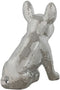 Decoratieve figuren Home ESPRIT Zilverkleurig Hond 28 x 17 x 33 cm