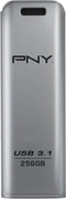 PNY Elite Steel - USB-stick 256GB - USB 3.1 Gen 1 - Zilver