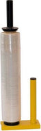 Raadhuis handafroller - voor stretchfolie - metaal geel - RD-351197