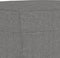 vidaXL - Voetenbank - 70x55x41 - cm - stof - donkergrijs