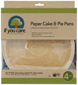 If You Care - Taartvorm Cake en Pie - 4 stuks - 20 cm - FSC ongebleekt