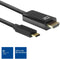 ACT AC7315 - USB-C naar HDMI kabel 2m - Plug en play - Zwart