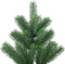 vidaXL - Kunstkerstboom - Nordmann - met - LED's - en - kerstballen - 210 - cm - groen