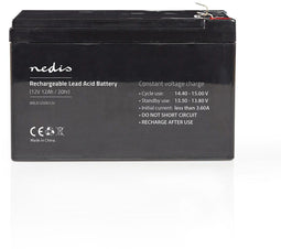 Nedis BALA1200012V - Lood-zuuraccu 12V 12Ah - Onderhoudsvrij