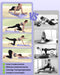 Pilates Board & Reform-set voor thuis met 23 kg rugkracht – multifunctioneel opvouwbaar pilatesappar