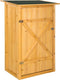 TecTake - Houten tuinkast Taman - Vlak dak - Afm. 75 x 56 x 118 cm - 404565