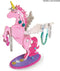 SES - Unicorn sieradenstandaard - houten onderdelen - met 6 kleuren verf, penseel en (glitter)lijm - makkelijk uitwasbaar - Unicorn Knutselen