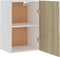 vidaXL - Hangkast - Lyon - 39,5x31x60 - cm - bewerkt - hout - sonoma - eikenkleurig