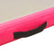 vidaXL - Gymnastiekmat - met - pomp - opblaasbaar - 700x100x10 - cm - PVC - roze