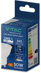 V-TAC VT-275 - LED-spotlamp - CREE - GU10 - 4,5 W - 345 lumen - 3000 K - Wit