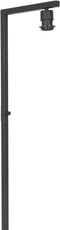Steinhauer Stang 2997ZW - Vloerlamp - 160cm hoog E27 fitting - Zwart