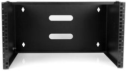 Startech.com WALLMOUNT6 - 6U Wandmontage Beugel - 30cm diep - Zwart