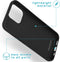iMoshion Hoesje Geschikt voor iPhone 13 Pro Hoesje Siliconen - iMoshion Color Backcover - Zwart