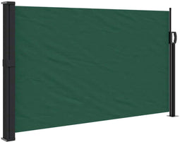 vidaXL - Windscherm - uittrekbaar - 117x300 - cm - donkergroen