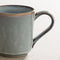 Dutch Rose Organic Mok - Theemok - Koffiemok - Stoneware Handgemaakt - Blauw 25 cl.