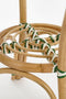 Mica Decorations Mandox - Bistrotafel - H66 x Ø50 cm - Donkergroen Wit