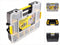 STANLEY SortMaster Organizer Junior - Gereedschapsopberger met uitneembare scheidingen - Zwart/Geel