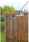 Rio - Zonnekrans - 7,50 m - 10 LED lampenkappen - Grijs