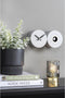 Wall clock Duo Cuckoo matt jungle green