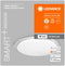 LEDVANCE Armatuur: voor plafond, DECORATIVE CEILING WITH WIFI TECHNOLOGY / 24 W, 22-…24- V, stralingshoek: 12-, 27- K, body materiaal: steel, IP2-