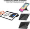 SBVR Smart Cover Hoes - Geschikt voor iPad Pro 12.9 inch (2018/2020/2021/2022) - Auto-Wake Functie - Zwart