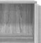 vidaXL - Receptiebalie - 55x50x103,5 - cm - bewerkt - hout - grijs - sonoma - eiken