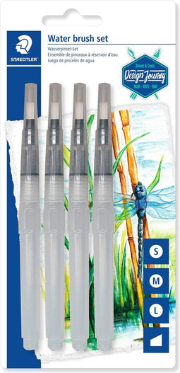 STAEDTLER Design Journey - waterpenselen - 4 maten