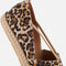 Tamaris Leopard Espadrilles - Dames - Leer - Bruin - Maat 39