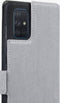 CaseBoutique Bookcase hoesje geschikt voor Samsung Galaxy A71 - Effen Grijs - Kunstleer