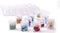 Vaessen Creative Opbergbox met Deksel - 30 Potjes - 16 x 13,5 x 3,5 cm