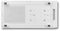 Nox Hummer Bios - Midi Tower PC - ATX ITX micro ATX - Gehard glas - Wit