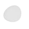 Eetbord Bidasoa Fosil Wit Keramisch Ovalen 28 x 24,8 x 2,5 cm (6 Stuks)