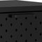 vidaXL - Wandtafel - 72x35x75 - cm - staal - zwart