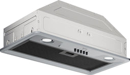 Wiggo WE-D631B(G) - Inbouw Afzuigkap - 300m³/h - 3 standen - Grijs - Koolstoffilters meegeleverd