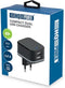 HQ-Power USB-lader, met 2 USB-poorten, 5 V 4.8 A 24 W, ideaal voor mobiele telefoons, smartphones, tablets, GPS en meer, beveiliging tegen kortsluiting, ledindicator, perfect voor zowel dagelijks gebruik als voor op reis, zwart