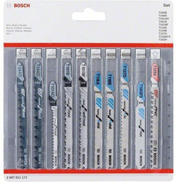 Bosch 2607011171 - Decoupeerzaagbladenset All in One - 10-delig (10 stuks)