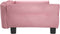vidaXL - Hondenmand - 95x55x30 - cm - fluweel - roze